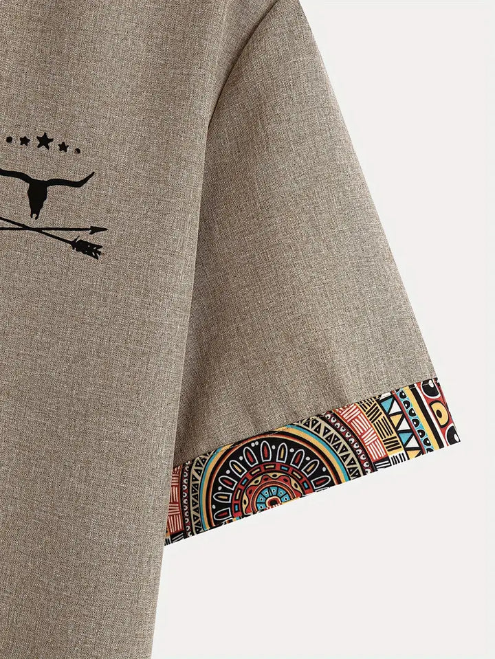 Camicia elegante a maniche corte