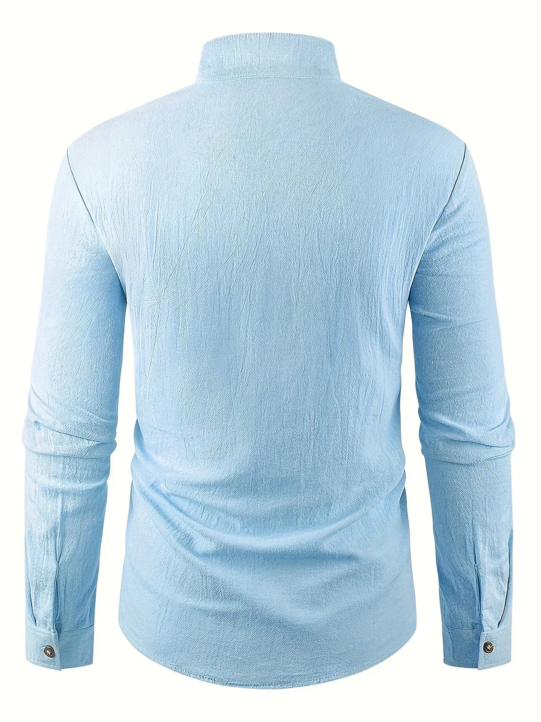 Camicia leggera in cotone a maniche lunghe