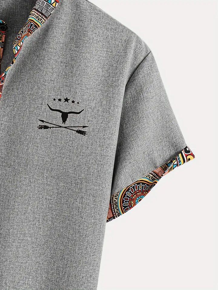 Camicia elegante a maniche corte