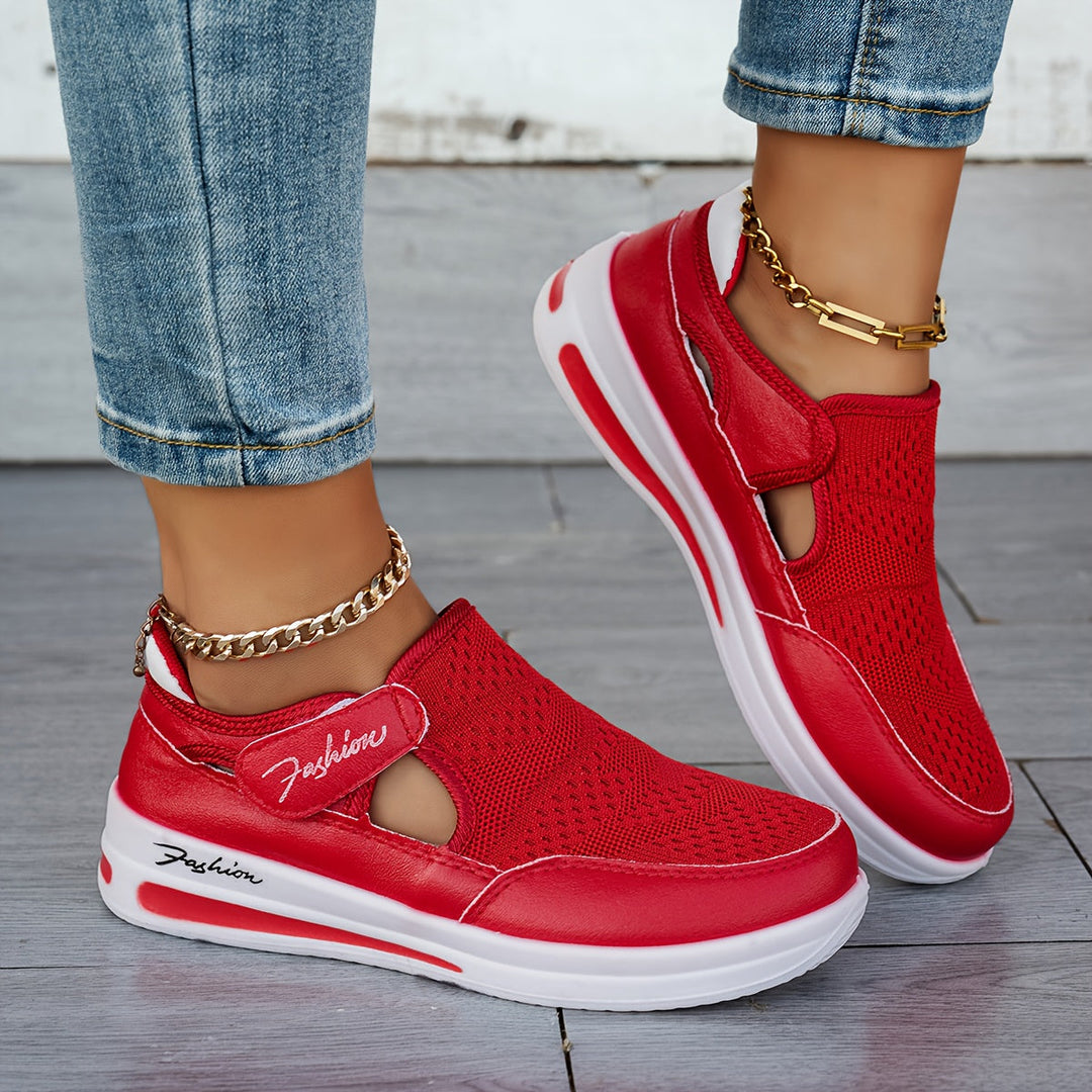 Scarpe da ginnastica traspiranti slip-on con comfort stabile