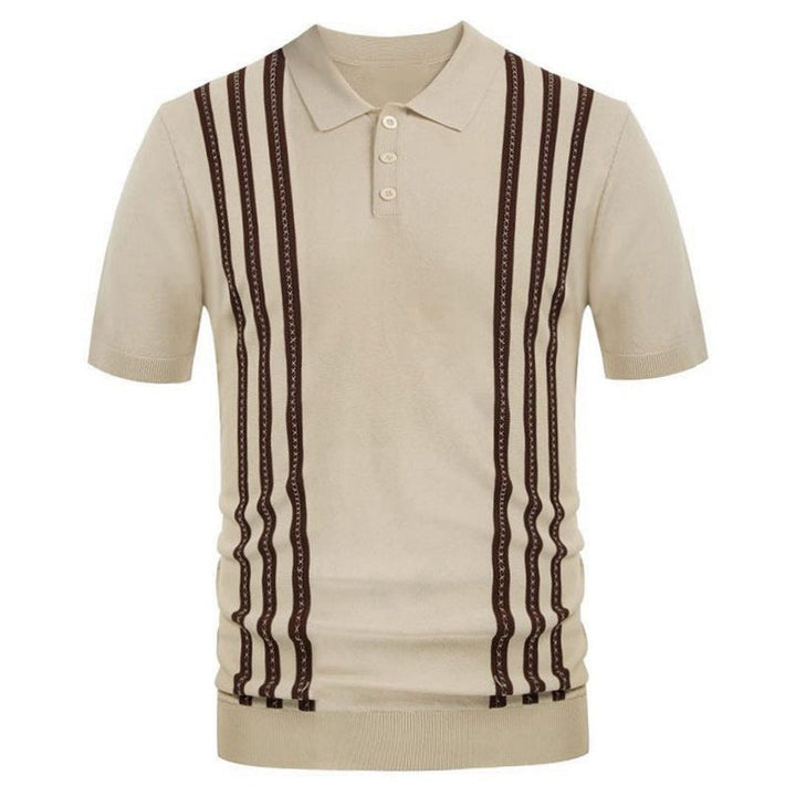 Polo casual a righe