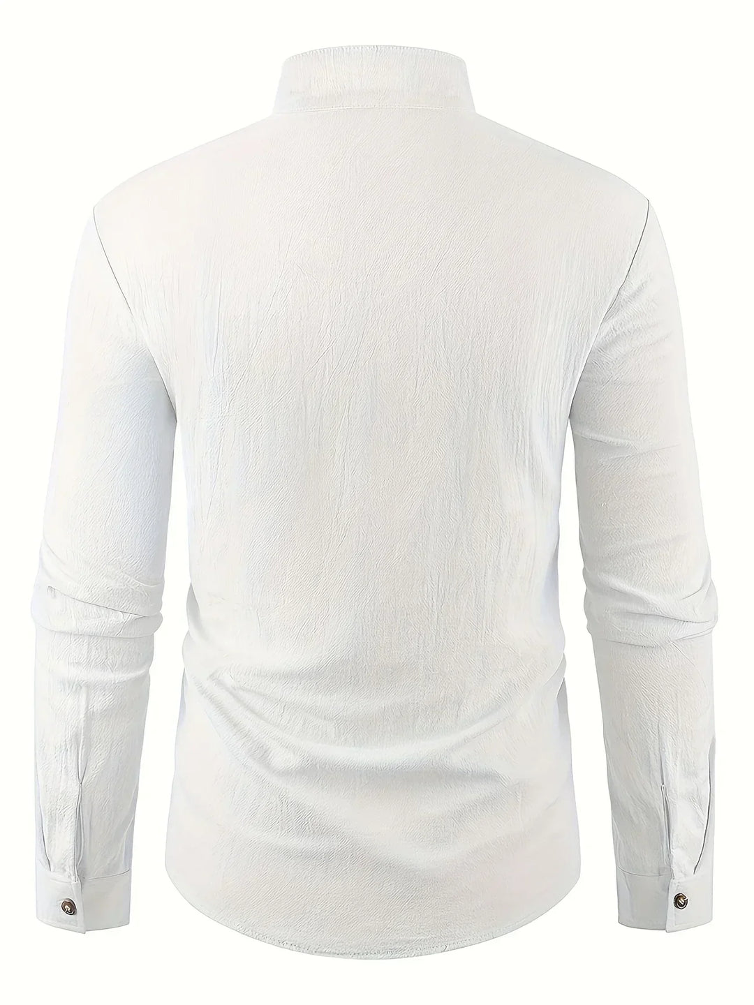 Camicia leggera in cotone a maniche lunghe