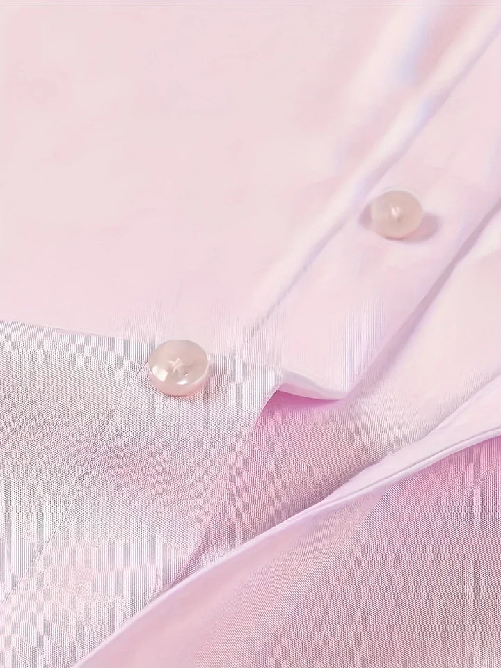Camicia elegante a maniche lunghe con bottoni