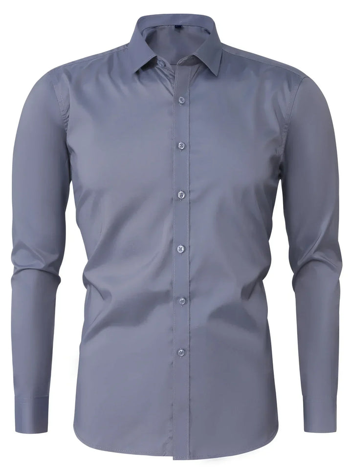 Camicia elegante a maniche lunghe con bottoni