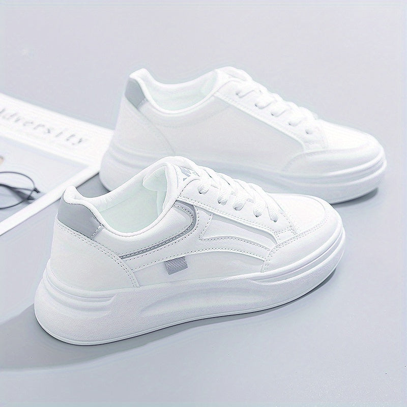 Sneakers bianche chic comfort leggero