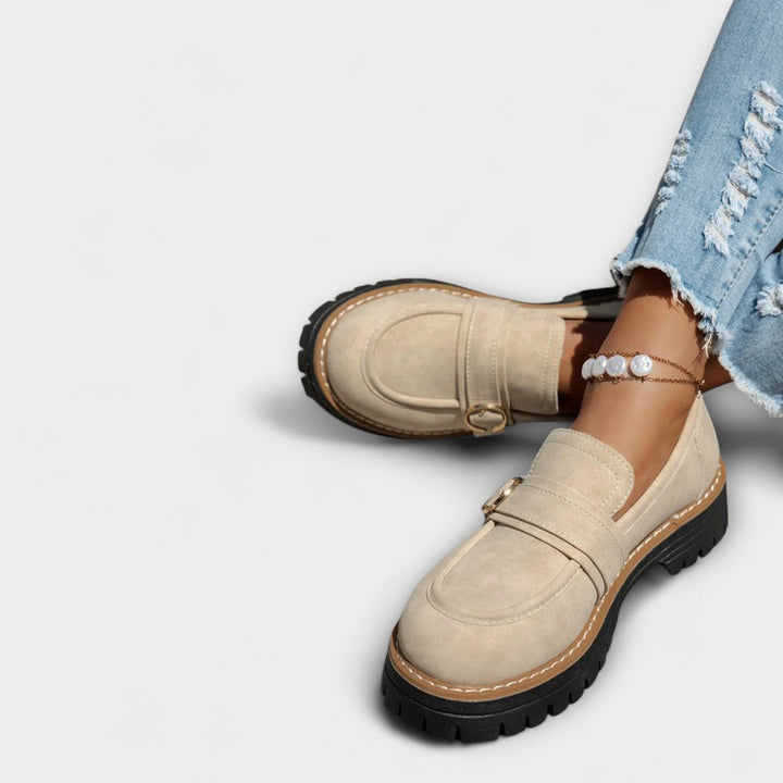 Lora | Mocassini Casual a Punta Tonda