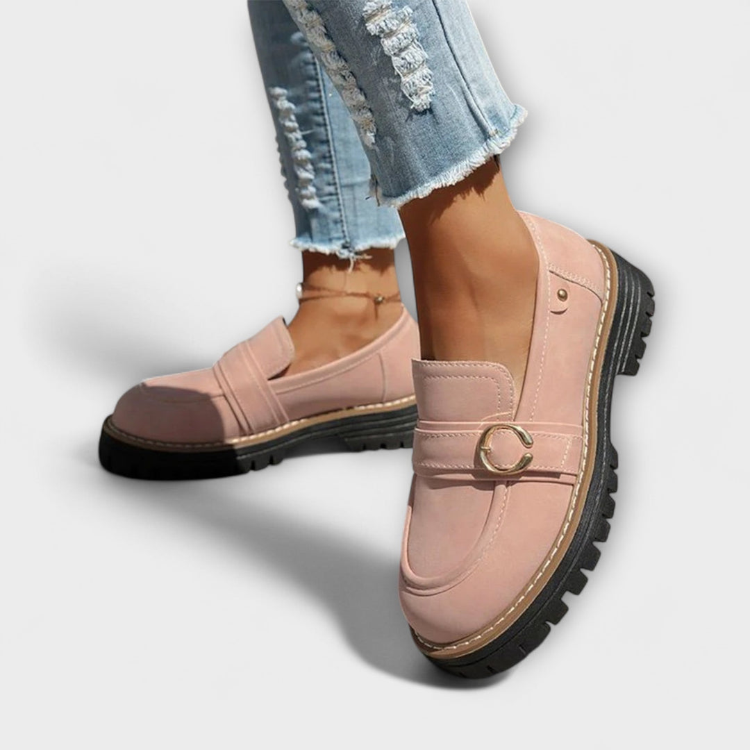Lora | Mocassini Casual a Punta Tonda
