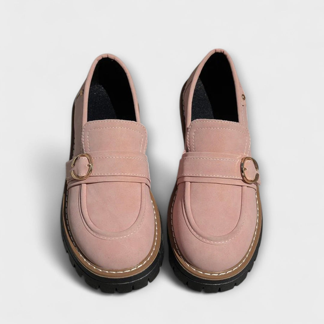 Lora | Mocassini Casual a Punta Tonda