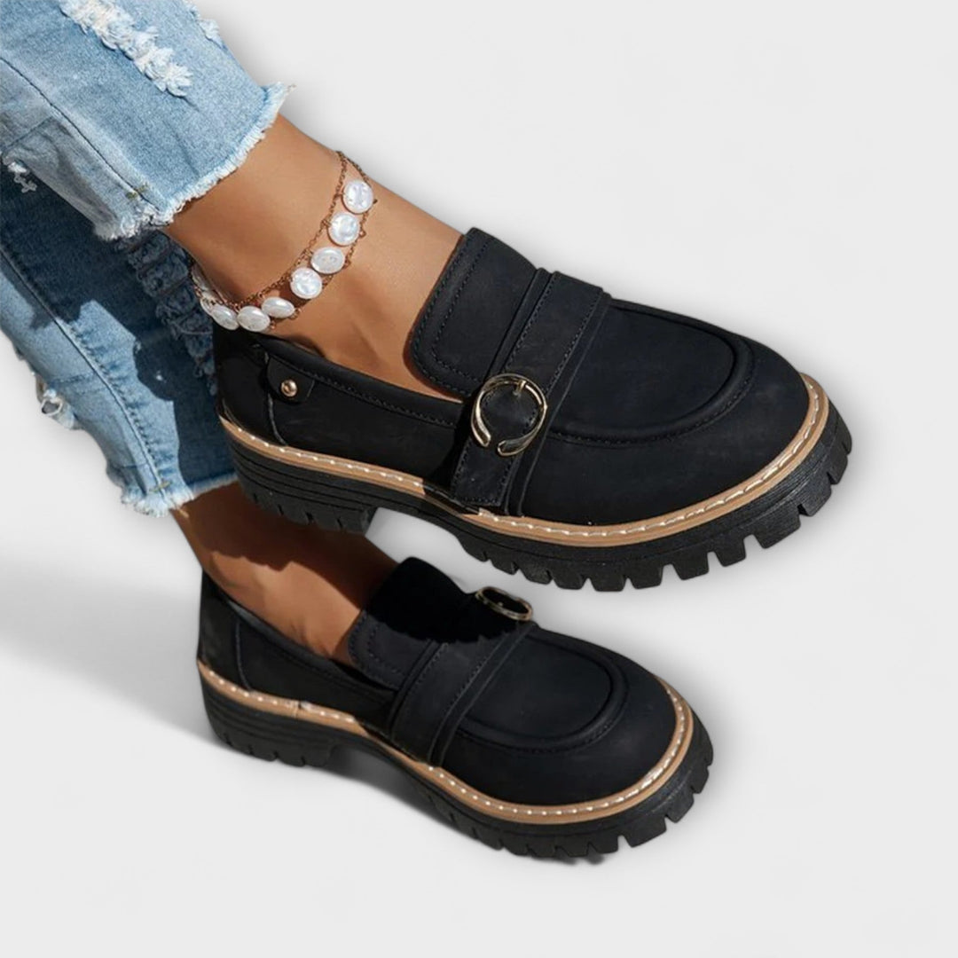 Lora | Mocassini Casual a Punta Tonda