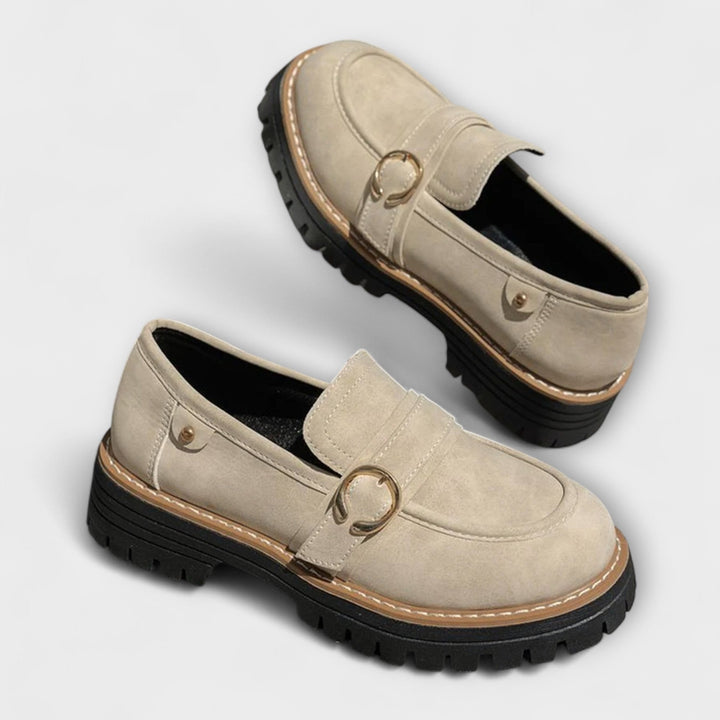 Lora | Mocassini Casual a Punta Tonda
