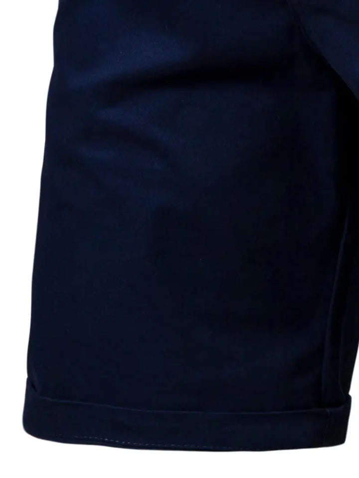 Pantaloni corti in cotone con tasche