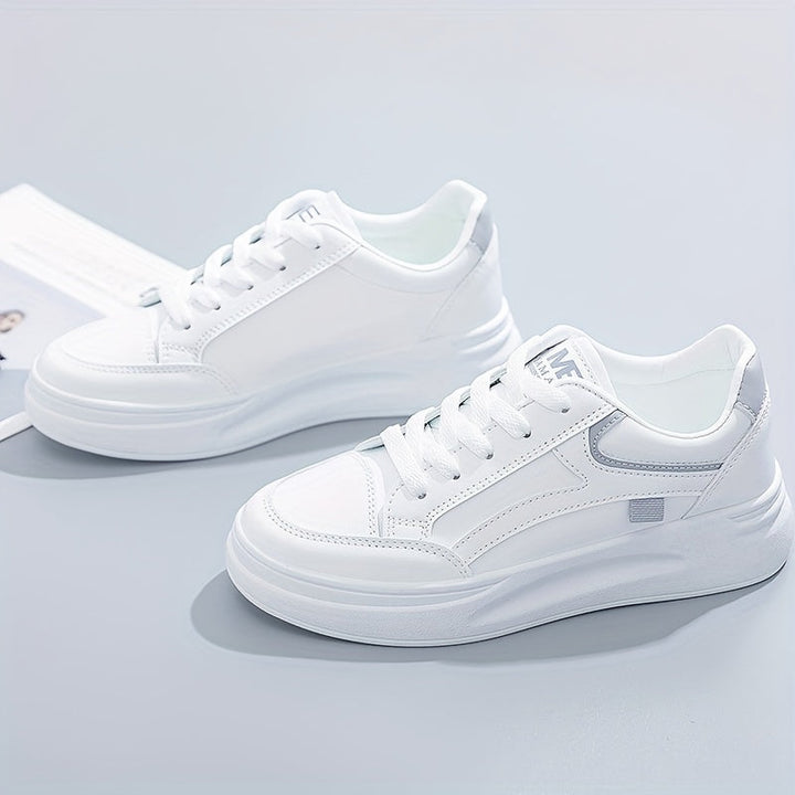 Sneakers bianche chic comfort leggero