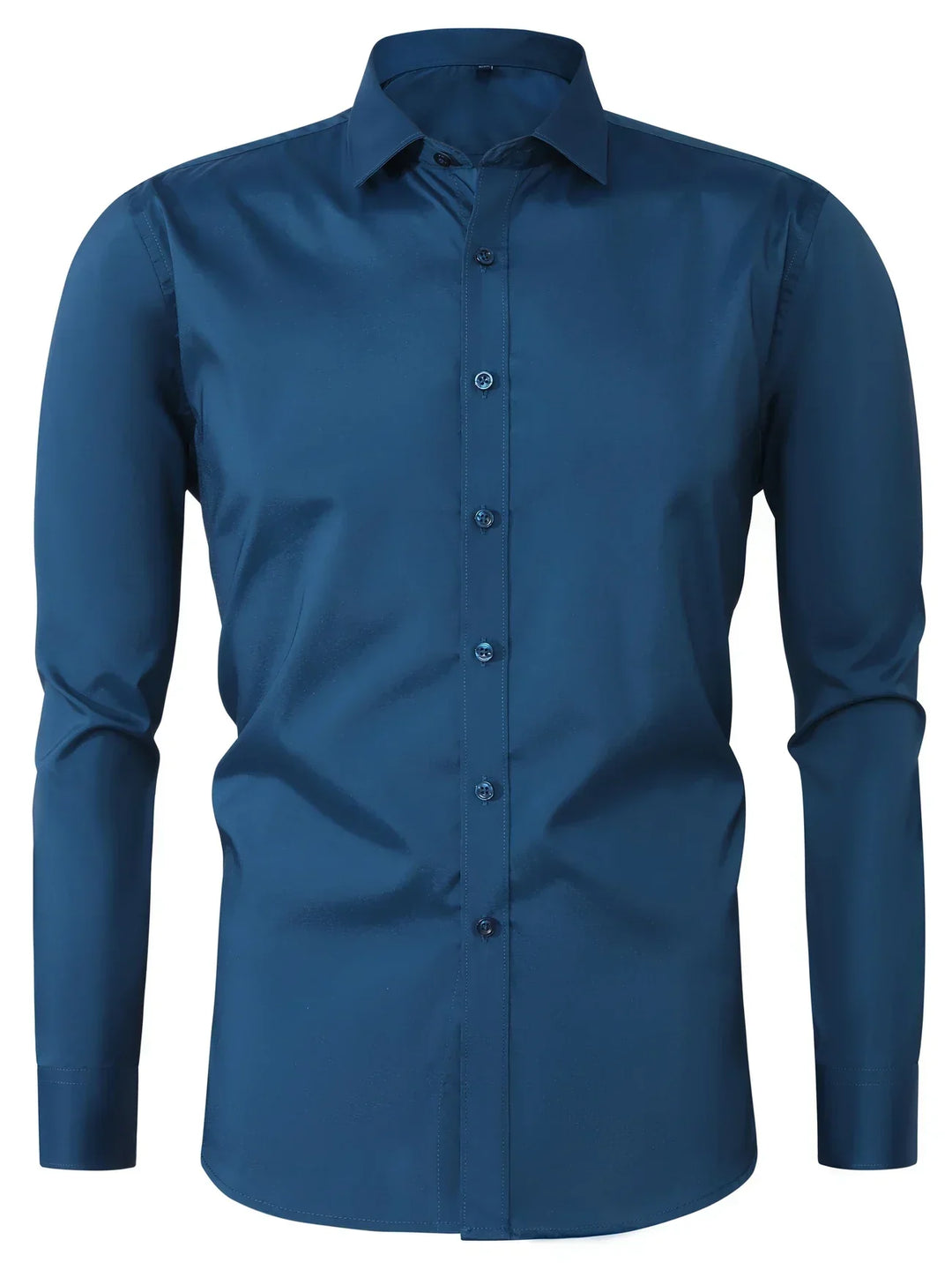 Camicia elegante a maniche lunghe con bottoni