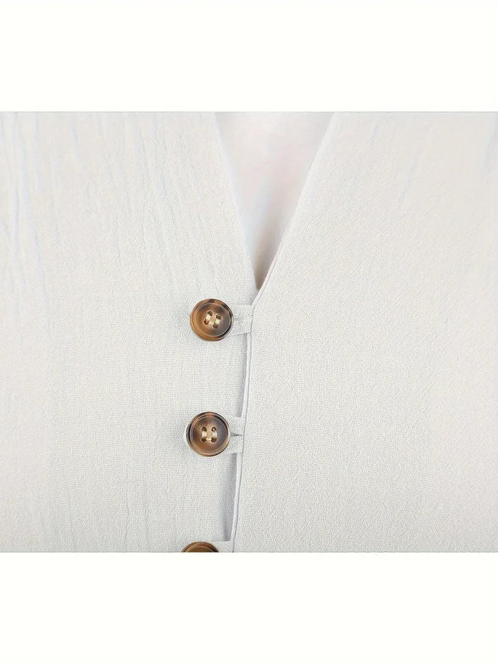 Camicia leggera in cotone a maniche lunghe