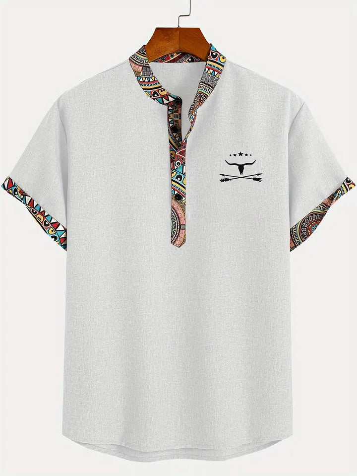 Camicia elegante a maniche corte