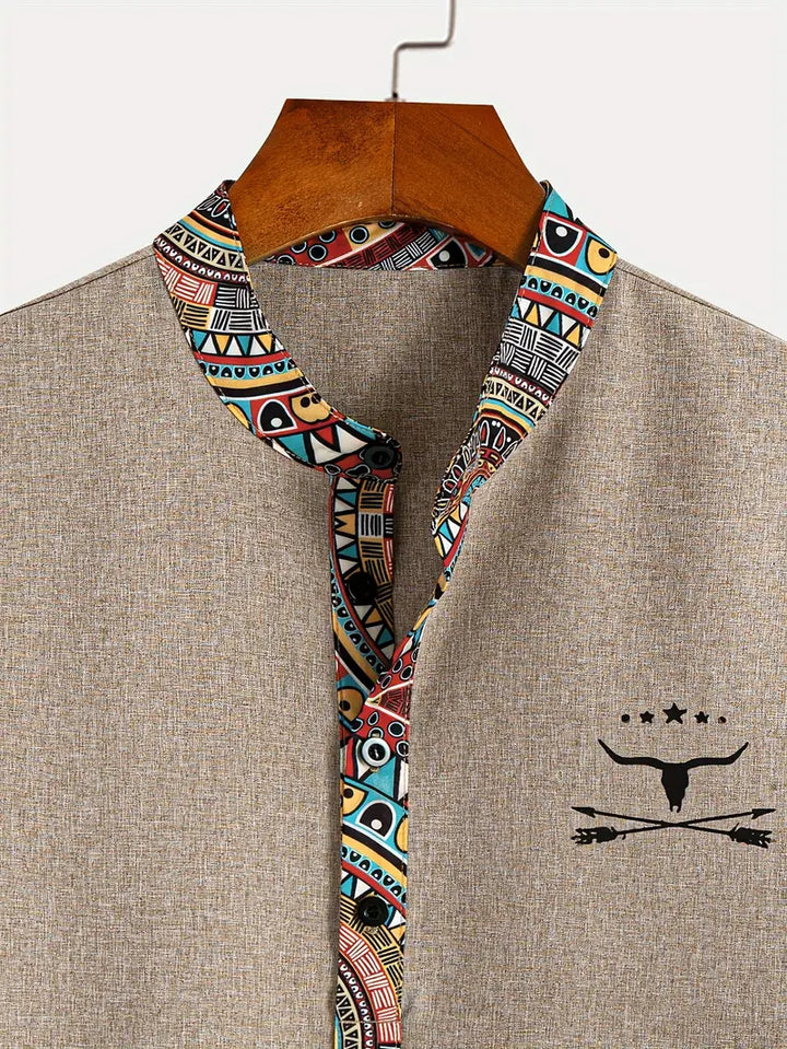 Camicia elegante a maniche corte