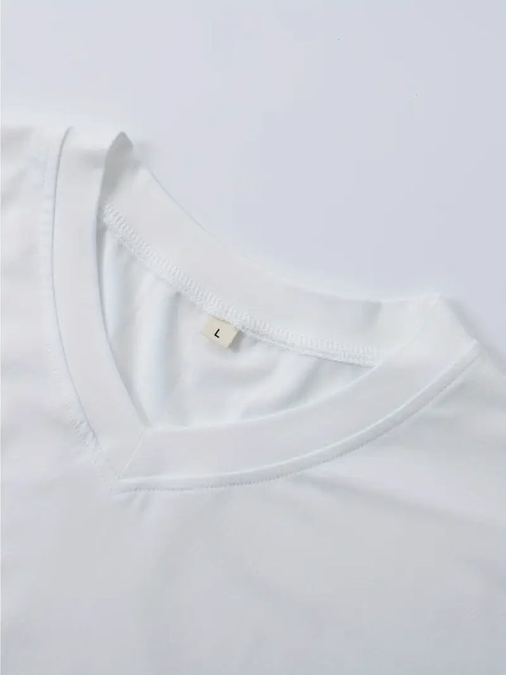 T-shirt alla moda a maniche corte