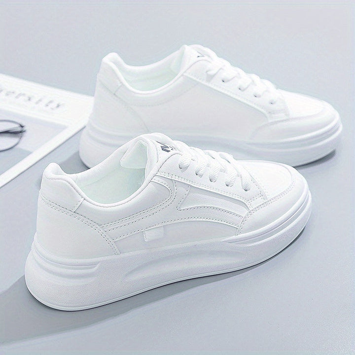 Sneakers bianche chic comfort leggero