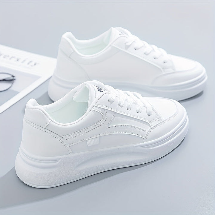 Sneakers bianche chic comfort leggero