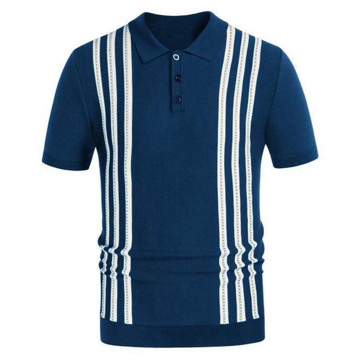 Polo casual a righe