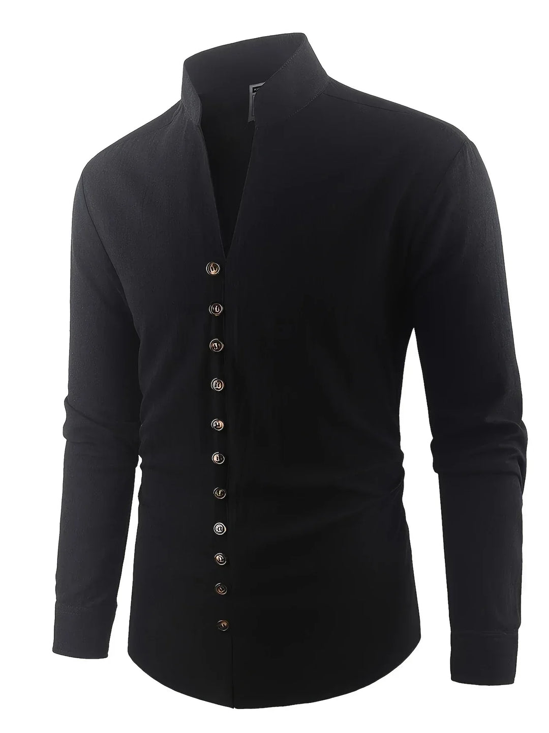 Camicia leggera in cotone a maniche lunghe