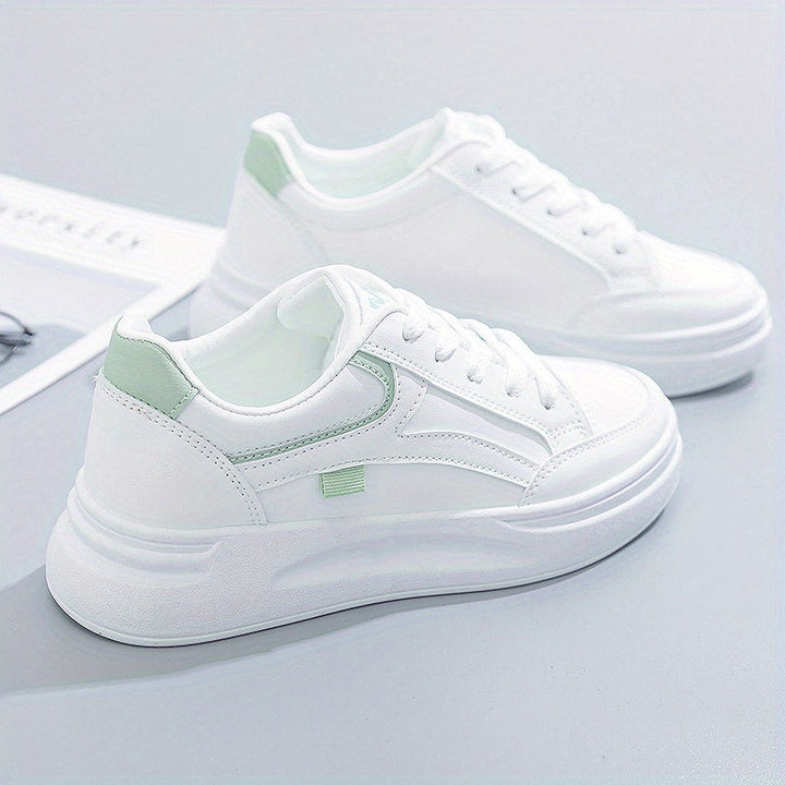 Sneakers bianche chic comfort leggero