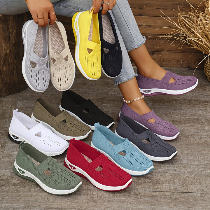 Scarpe sportive facili da indossare, comfort stabile