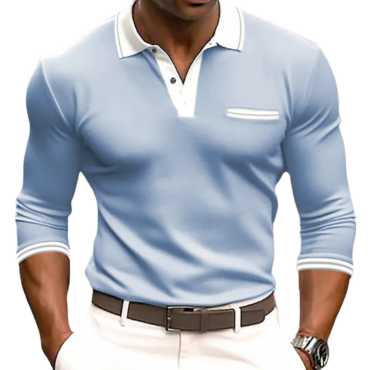 Camicia con dettagli a contrasto eleganti